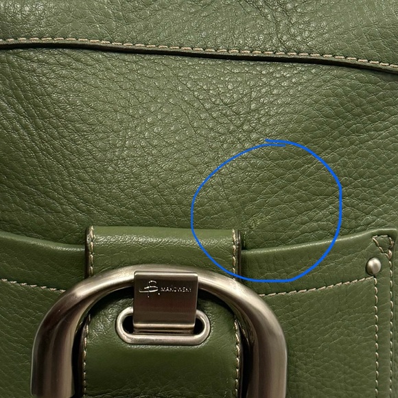 💚B Makowsky Convertible Crossbody/ Shoulder Bag - Picture 7 of 9